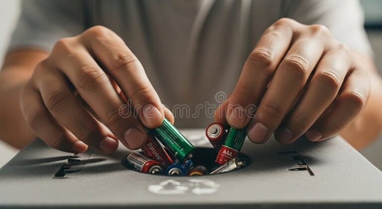 Cómo y dónde puedo reciclar pilas usadas de forma segura