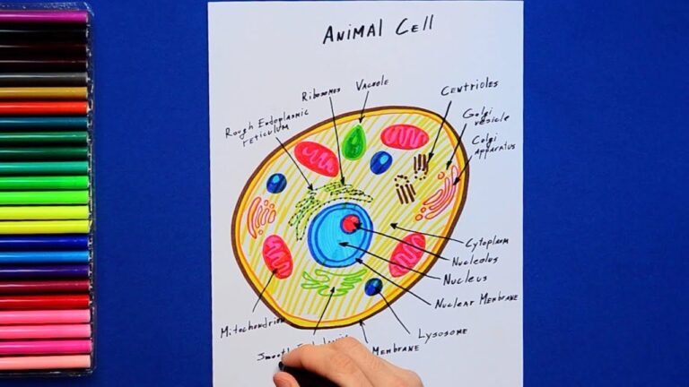 Cuáles Son Las Partes De La Célula Animal Y Su Función Principal