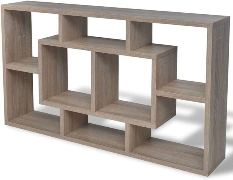 estantes flotantes de melamina modernos hogar