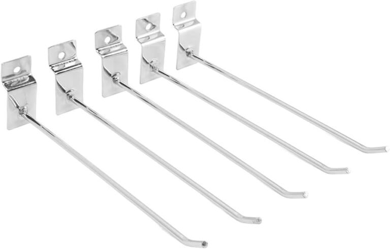 Cómo elegir ganchos para panel ranurado para organizar tu espacio