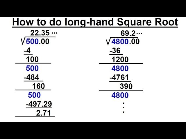 Cómo Se Resuelve Una Raíz Cuadrada Paso a Paso Fácilmente 5 Cómo Se Resuelve Una Raíz Cuadrada Paso a Paso Fácilmente