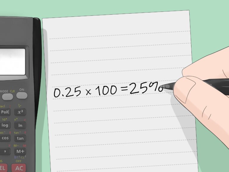 manos usando calculadora con fracciones visibles