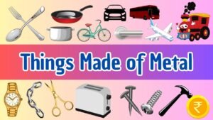 objetos cotidianos de hierro en uso diario