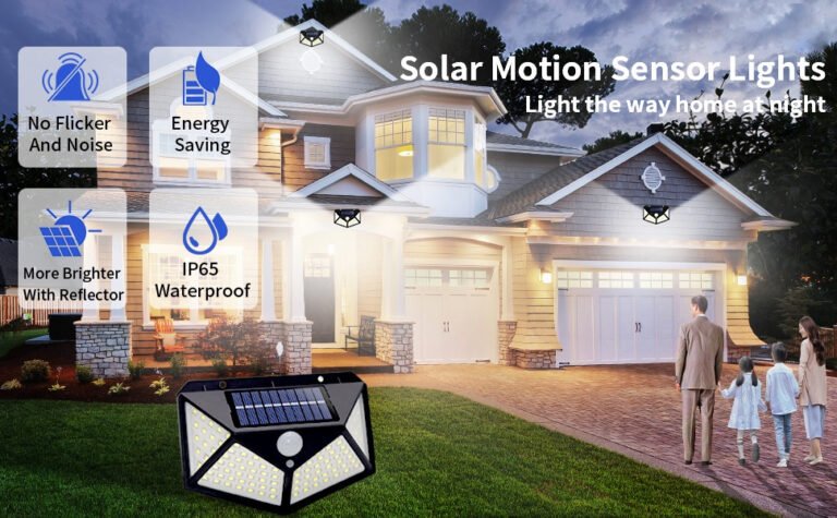 Cómo funciona un reflector solar con sensor de movimiento