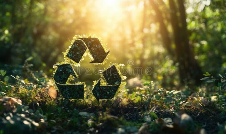 simbolos reciclaje naturaleza verde sostenible