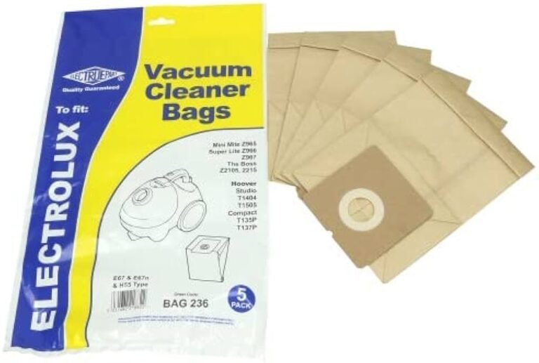 Cómo elegir la bolsa para aspiradora Electrolux adecuada